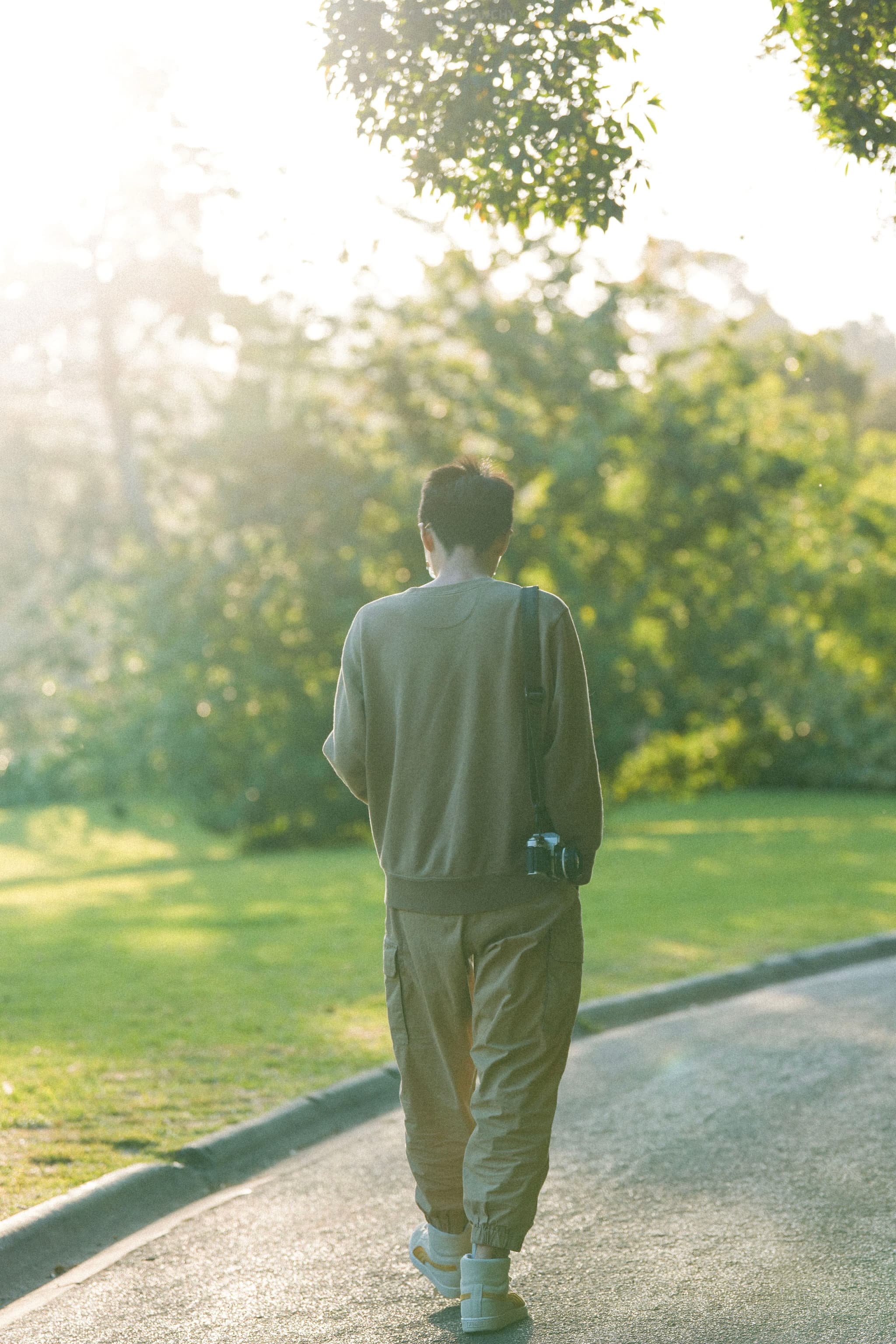 Walking in Botanic Garden