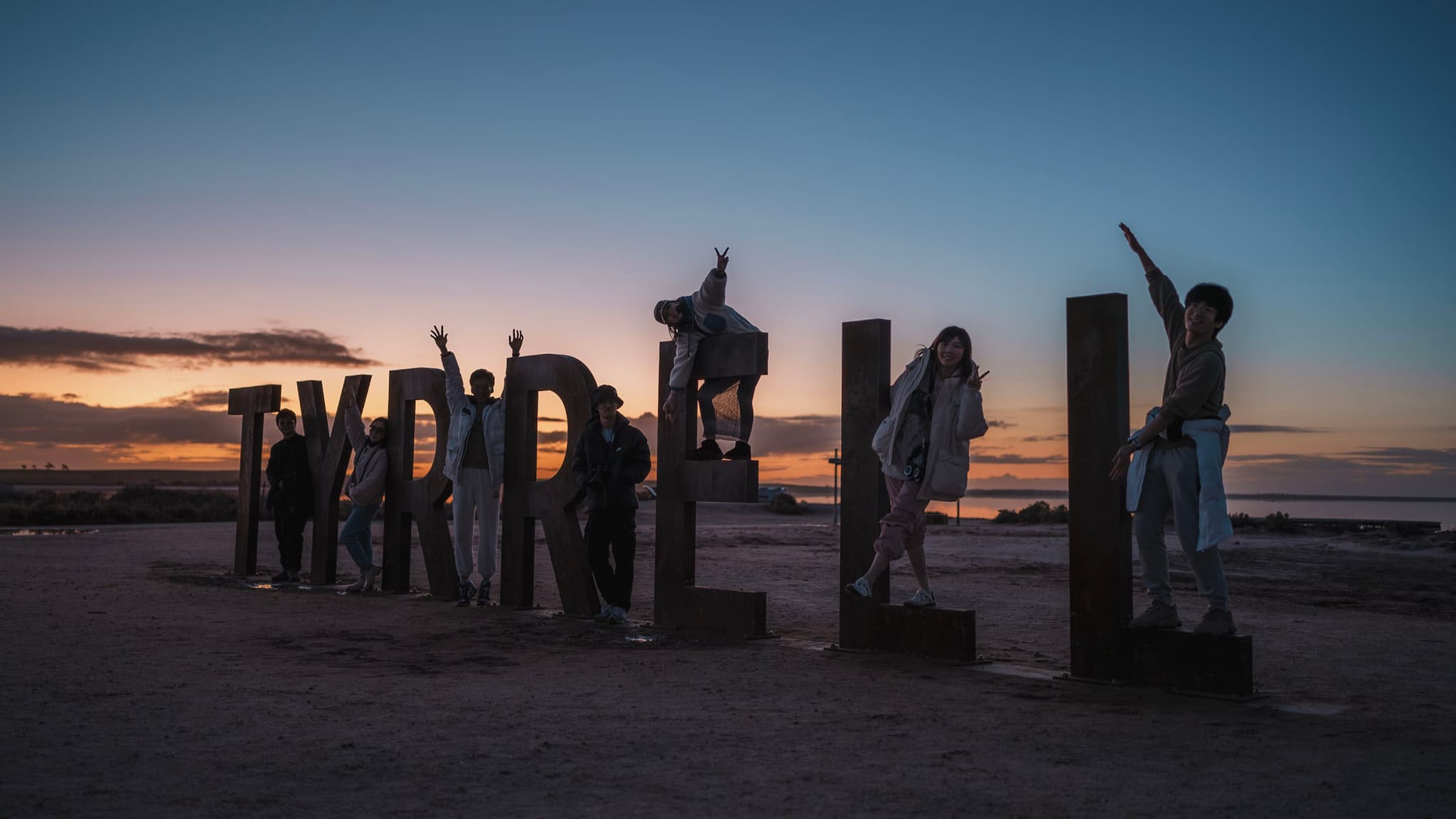 Cheese! Lake tyrrell!